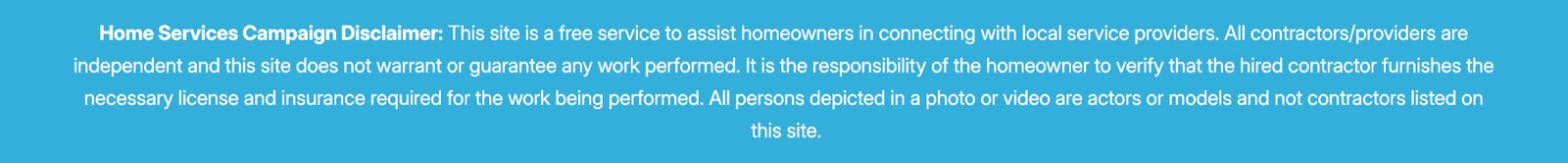 Plumbing Pros Footer